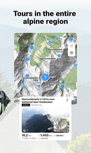 bergfex: hiking & tracking 2