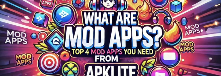 What are mod apps? Top 4 Mod Apps You Need from APKLite!